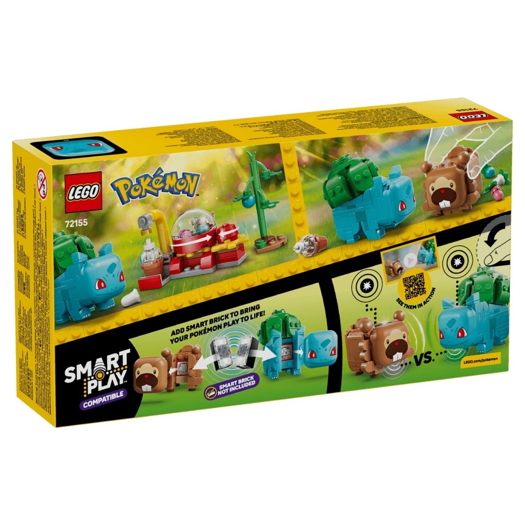Lego 72155 Pokemon SMART Play Berry Bash with Bulbasaur and Bidoof