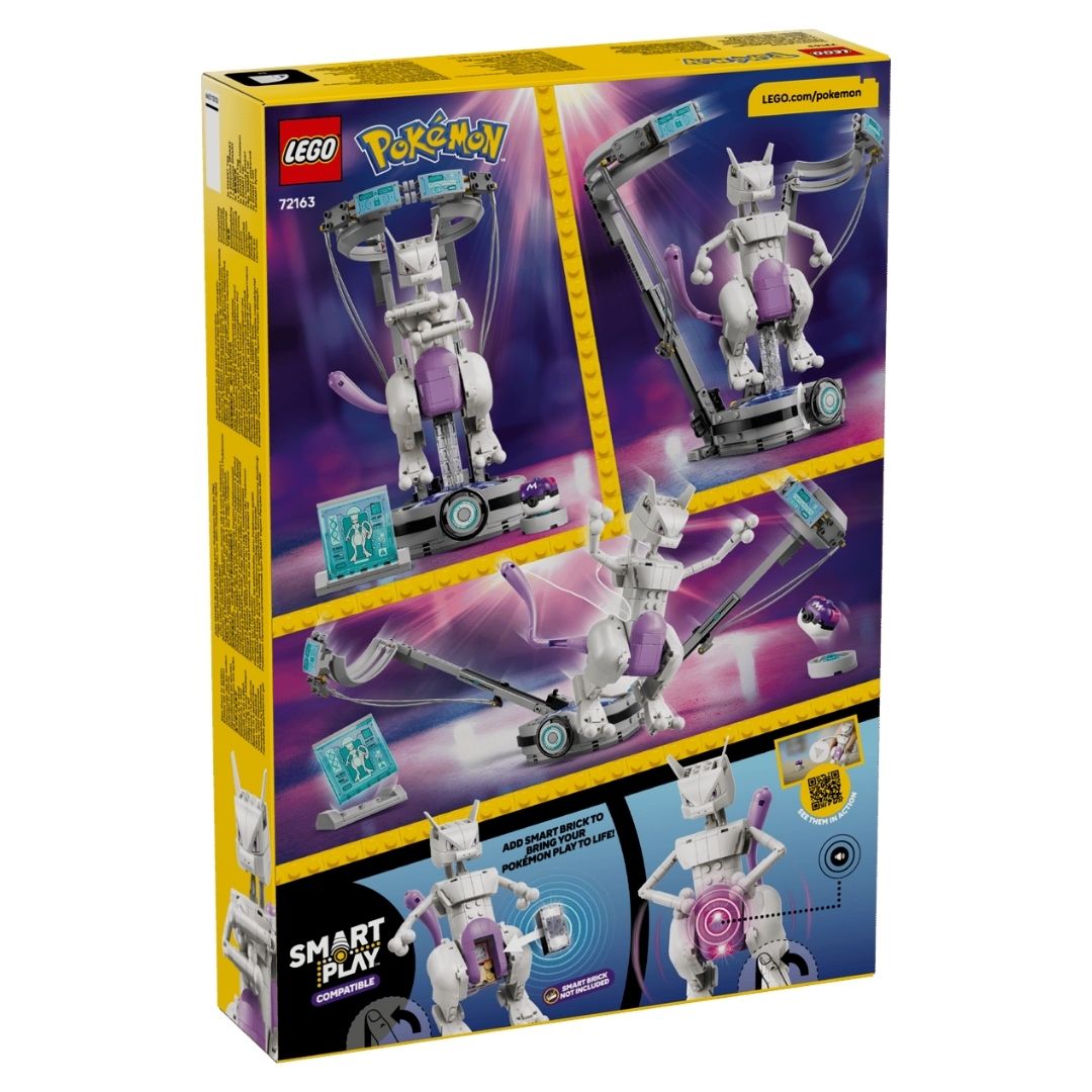 Lego 72163 Pokemon SMART Play Mewtwo's Lab Break