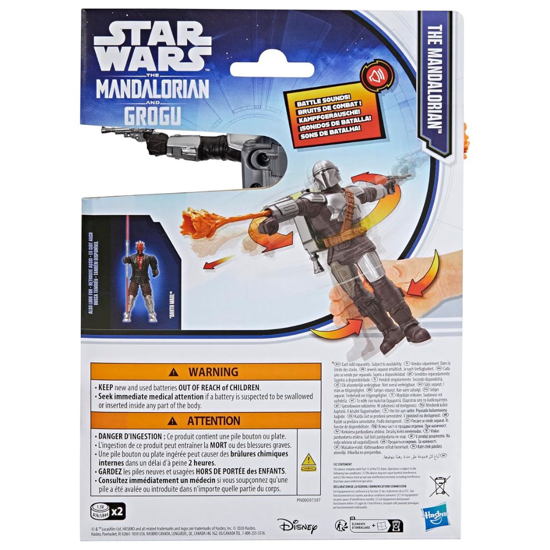 Star Wars The Mandalorian Action FX Figure