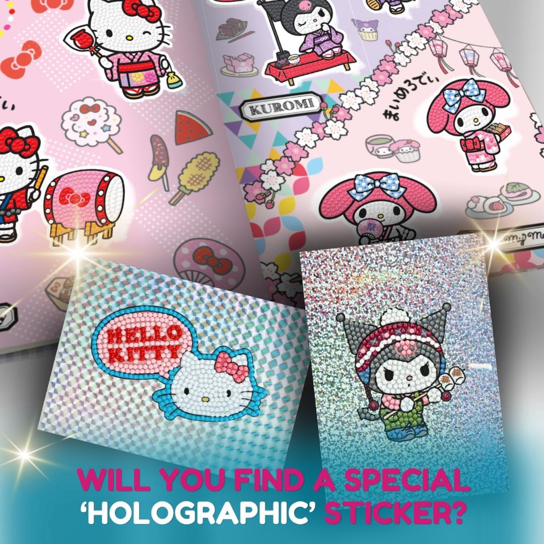 Crystal Art Hello Kitty & Friends Sticker Album Starter Pack