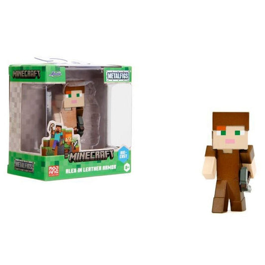 Jada 2.5 Inch Metalfigs Minecraft Alex in Leather Armor