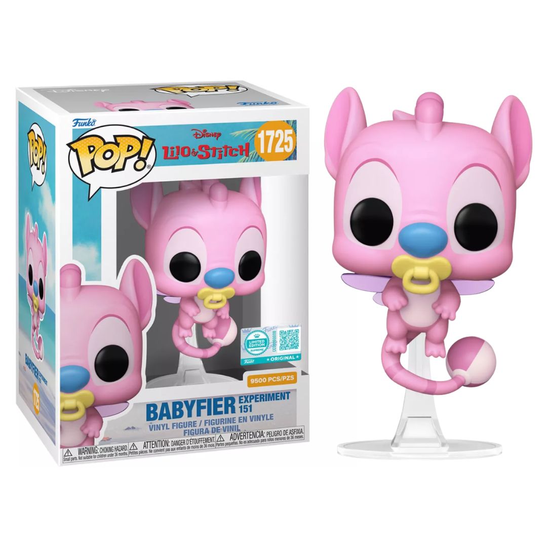 Pop! Vinyl - Disney Lilo & Stitch - Babyfier Experiment 151 1725 Limited Edition