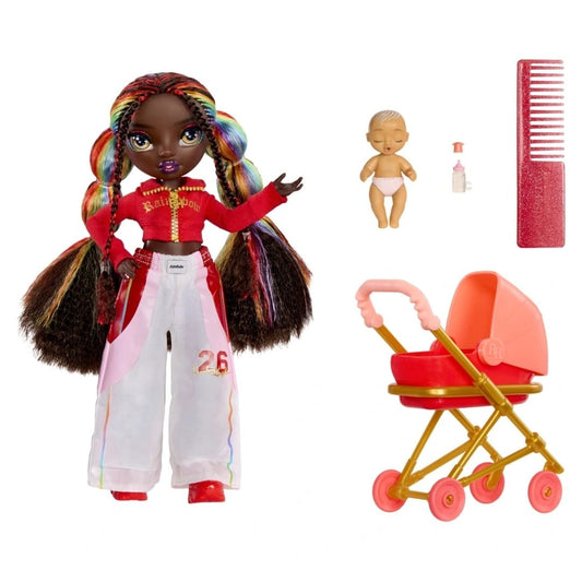 Rainbow High Junior High Bestie Babysitters Iris Bow