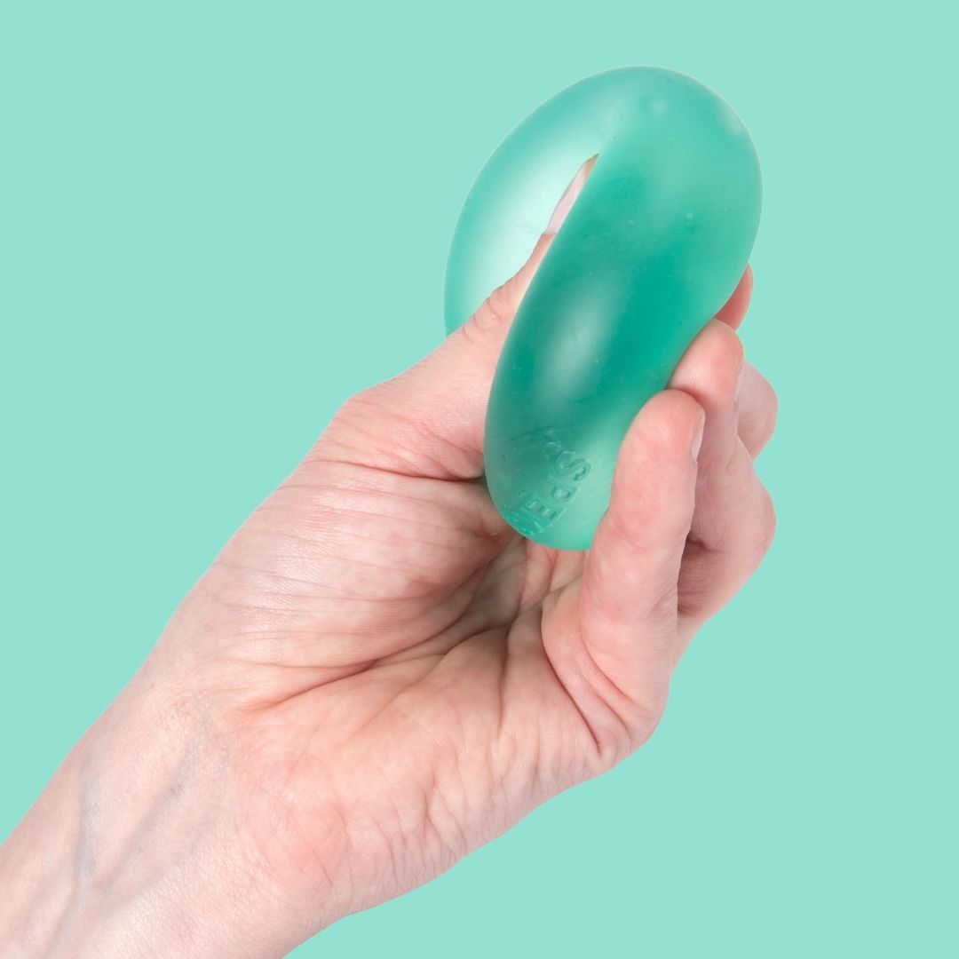 Speks. Gump Memory Gel Stress Ball - Sea Glass