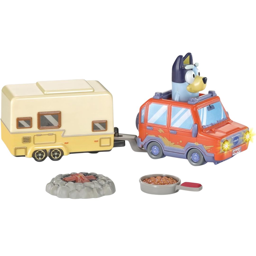 Vtech Toot-Toot Drivers Bluey: Family Car & Caravan