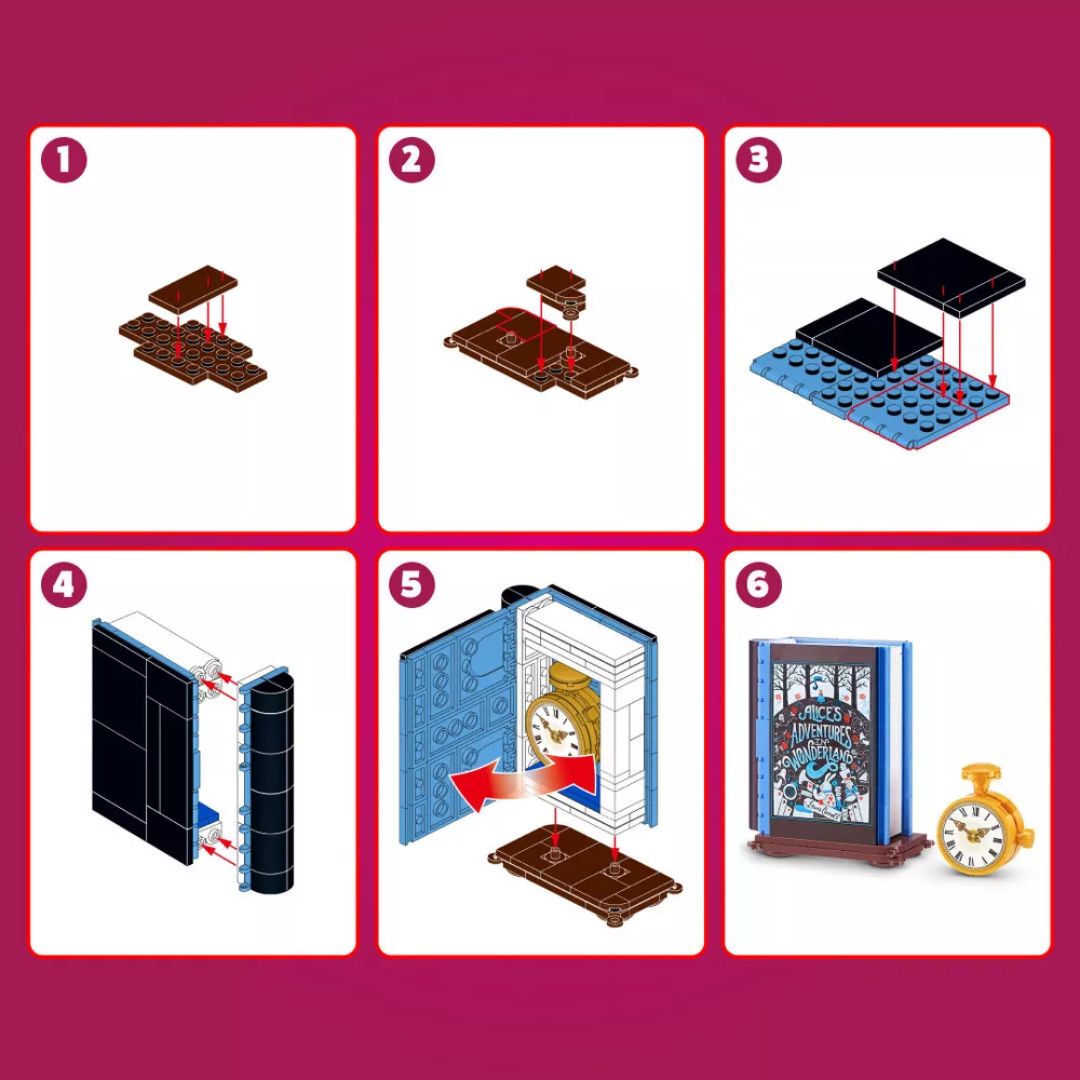 Zuru MAX Premium Books - Alice In Wonderland