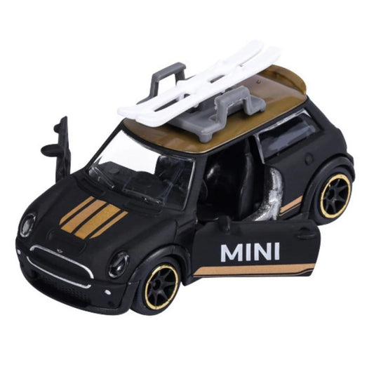 Majorette Deluxe Cars Mini Icons 1:64 Mini Cooper S Black