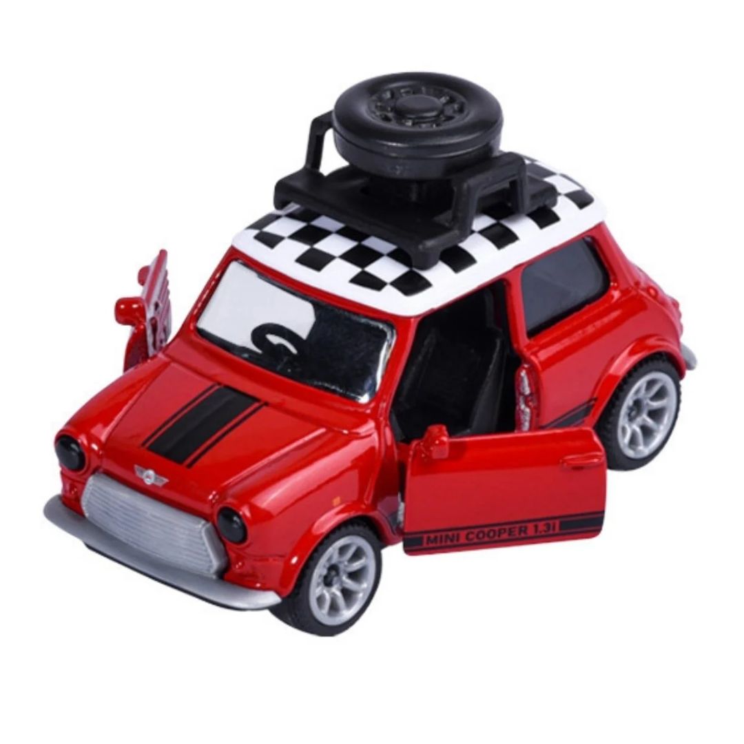 Majorette Deluxe Cars Mini Icons 1:64 Mini Cooper 1.3i Red