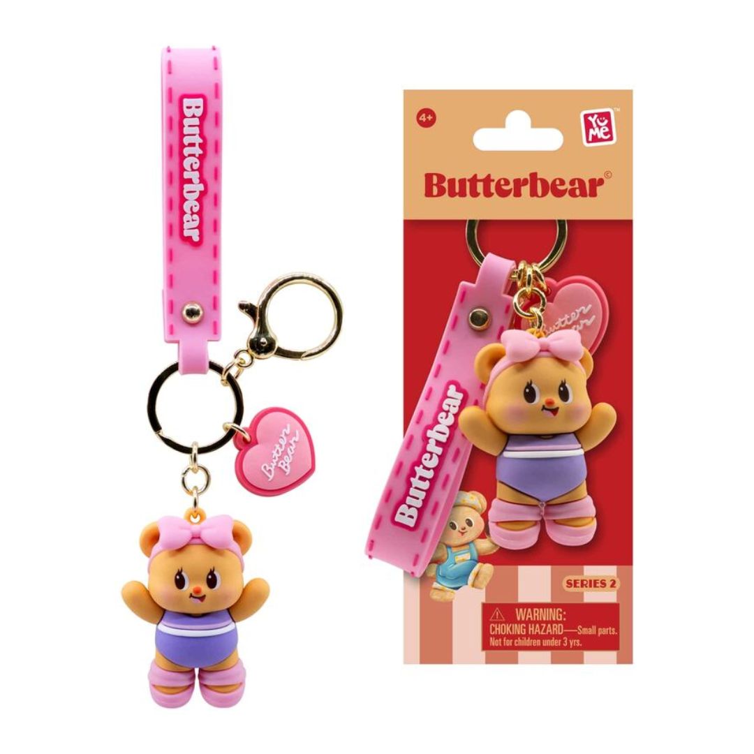 Butterbear Keychain S2 Gymnastics