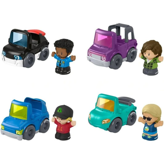 Fisher-Price Little People Let's Go Small Vehicle Blue