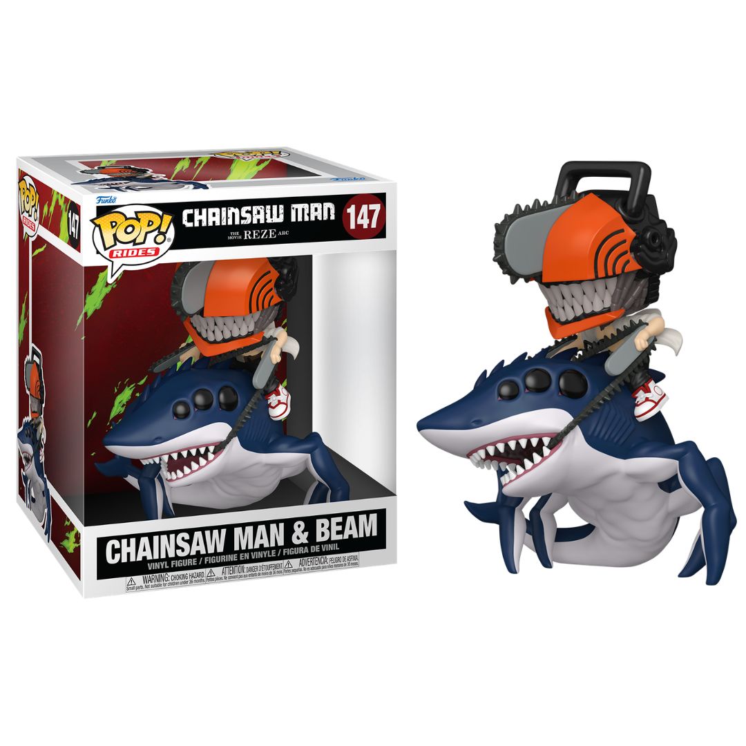 Pop! Vinyl - Chainsaw Man - Chainsaw Man & Beam 147
