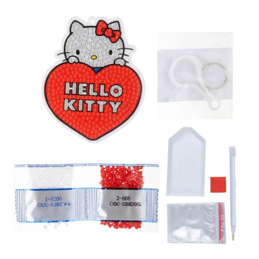 Crystal Art Bag Charms Hello Kiitty & Friends - Hello Kitty