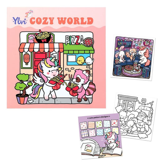 Ylvi Colouring Book Cozy World