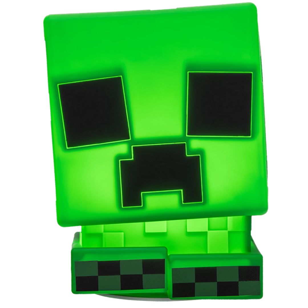 Minecraft Creeper SquishyGlo Silicone Desk Lamp