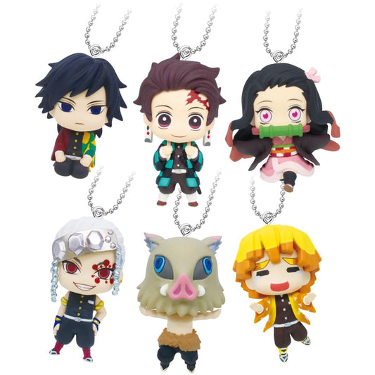 Twinchees Demon Slayer Kimetsu No Yaiba Dangler Figurine Blind Bag