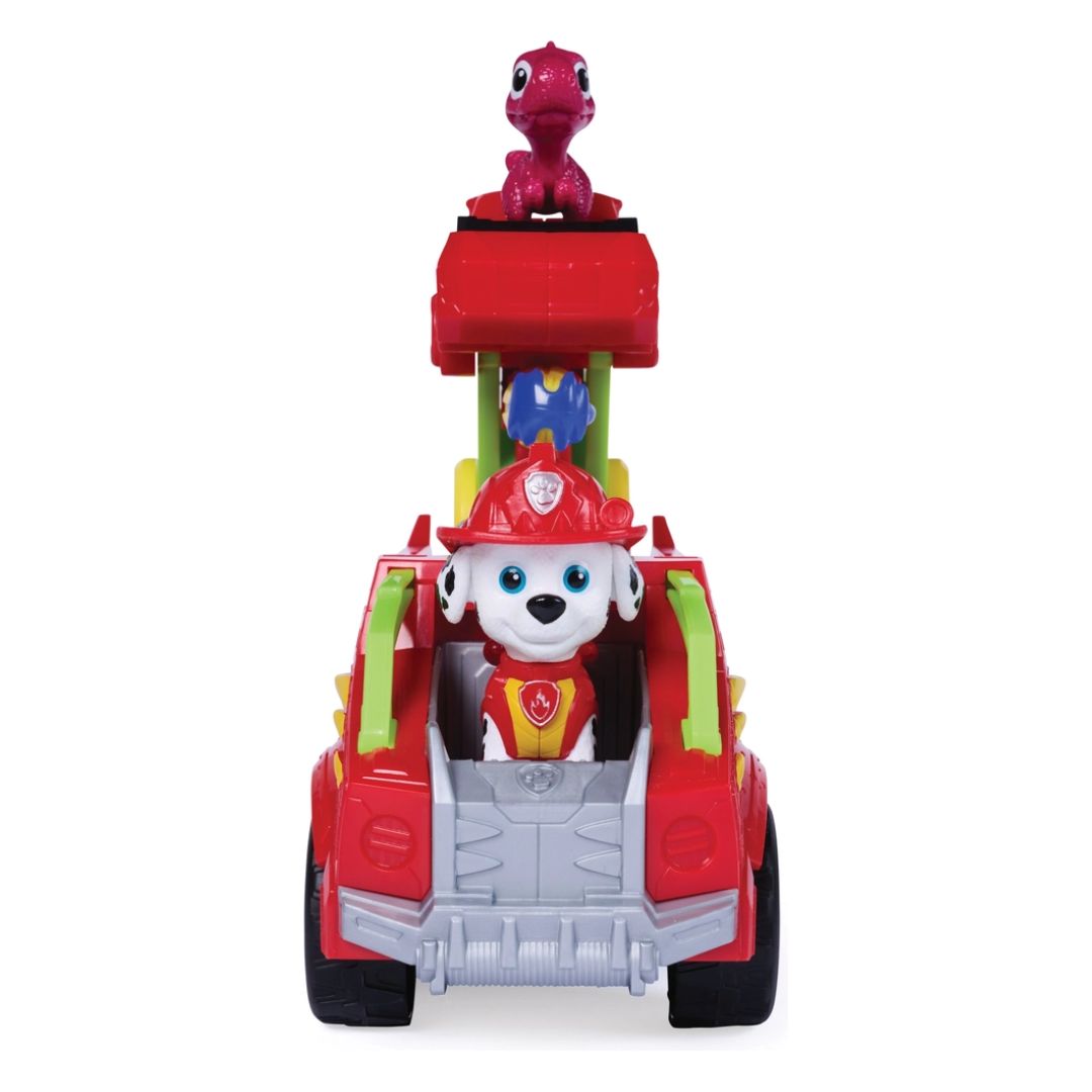 Paw Patrol The Dino Movie Marshall With Dino Rescue Fire Truck