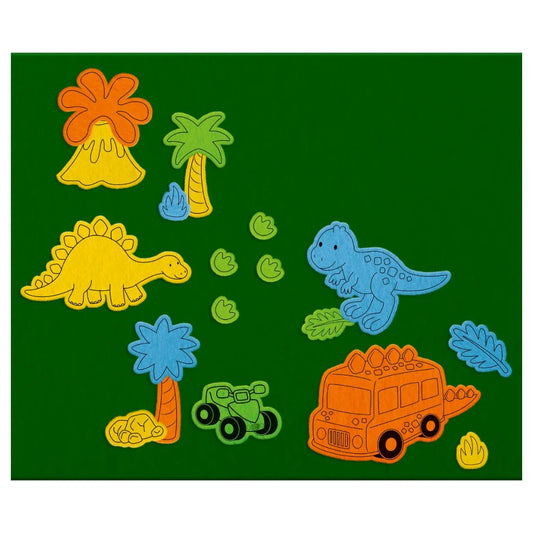 The Original Fuzzy Felt Dinosaurs