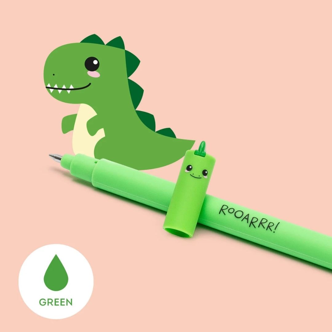 Legami Erasable Gel Pen Dinosaur