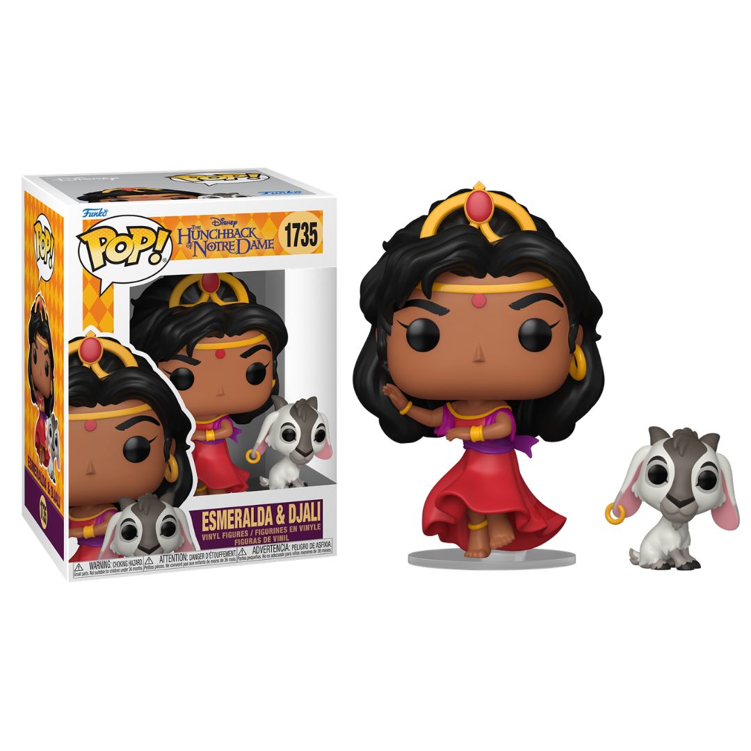 Pop! Vinyl - Disney Hunchback of Notre Dame - Esmeralda & Djali 1735