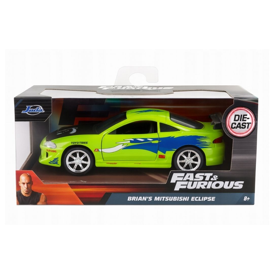 Fast & Furious 1:32 Die Cast Brian's Mitsubishi Eclipse