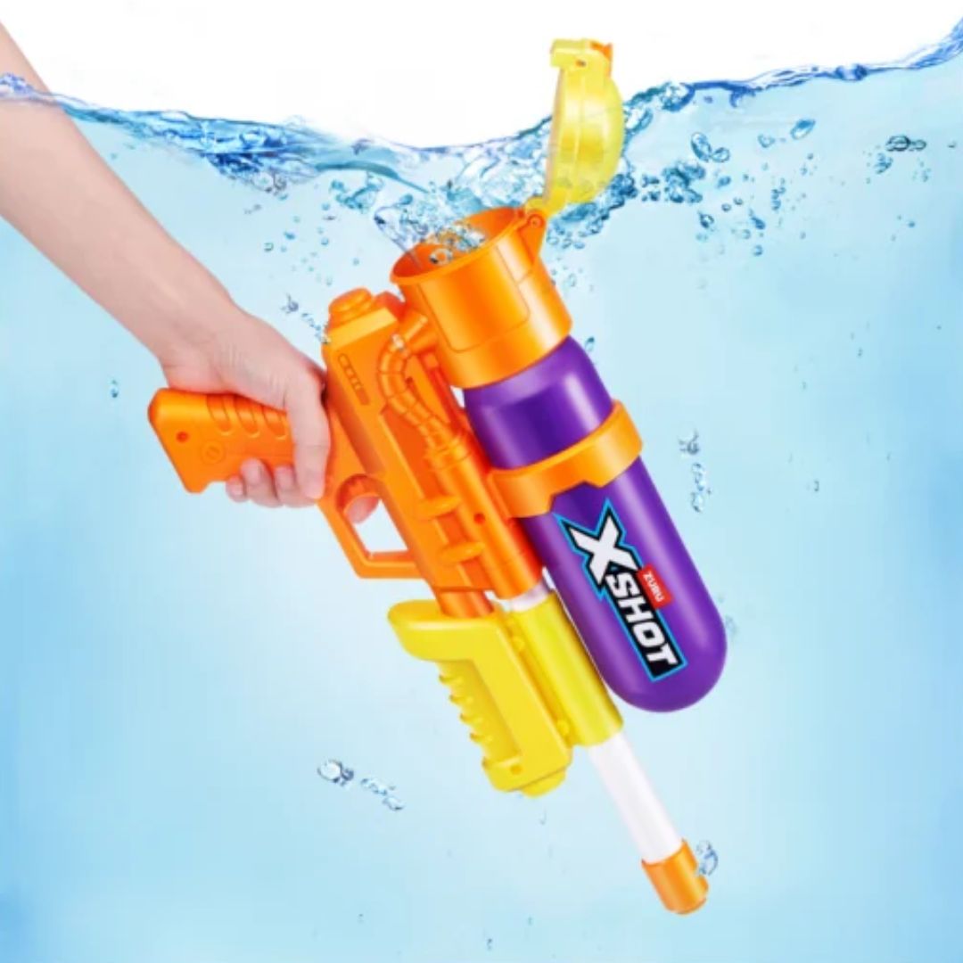X Shot Fast Fill 80's Super Splash Orange