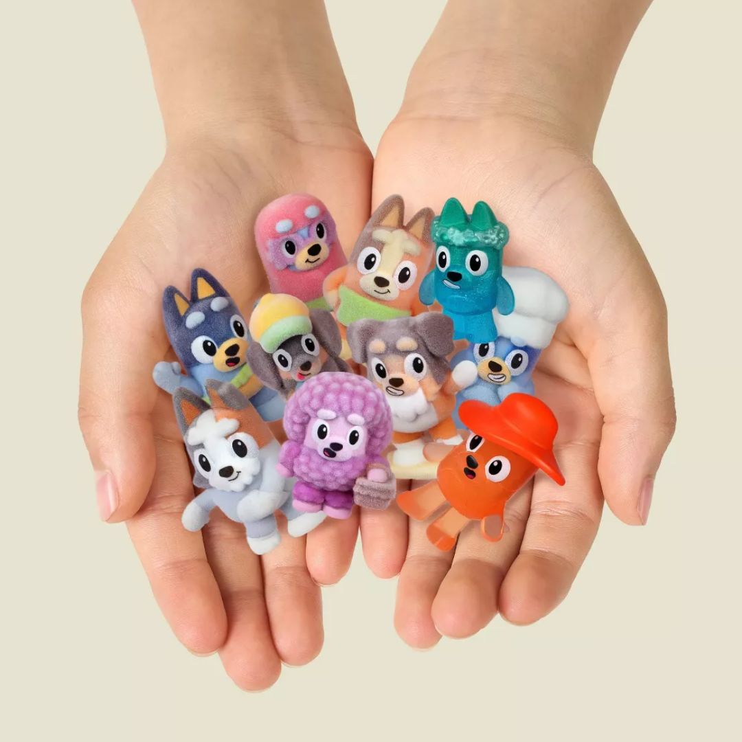 Bluey Fuzzies Suprise Figure 2 Pack