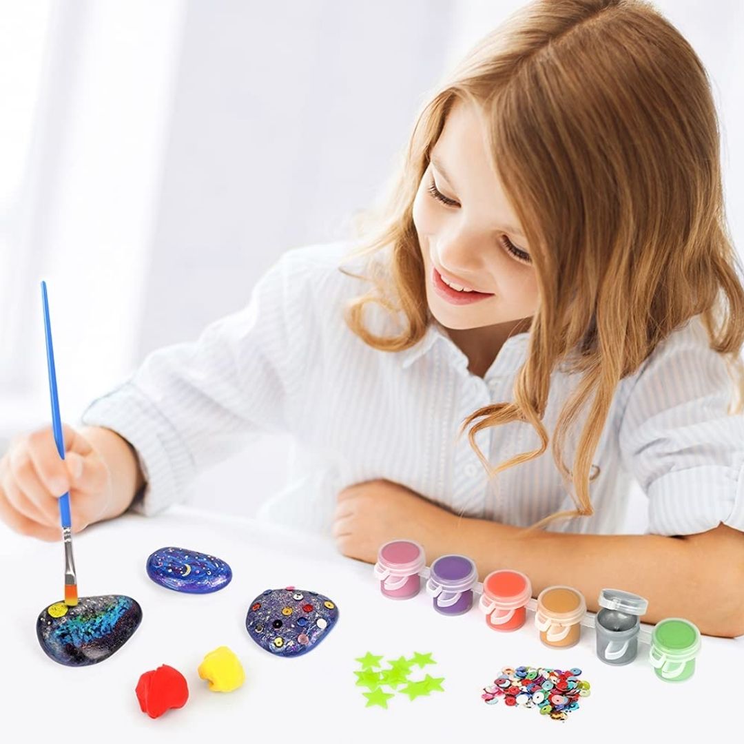 Kreative Kids! Galaxy Rock Painting