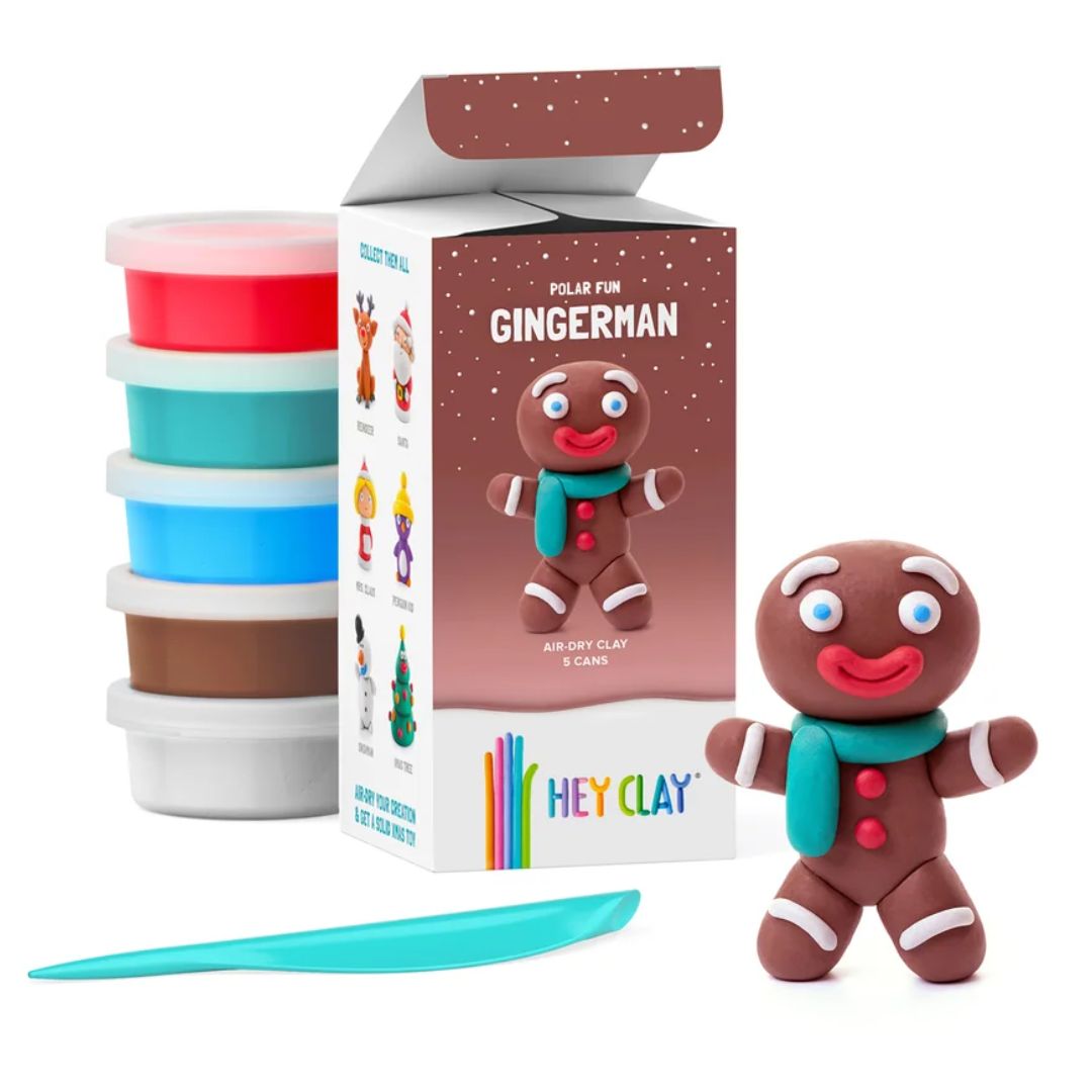 Hey Clay Winter Holidays - Gingerman