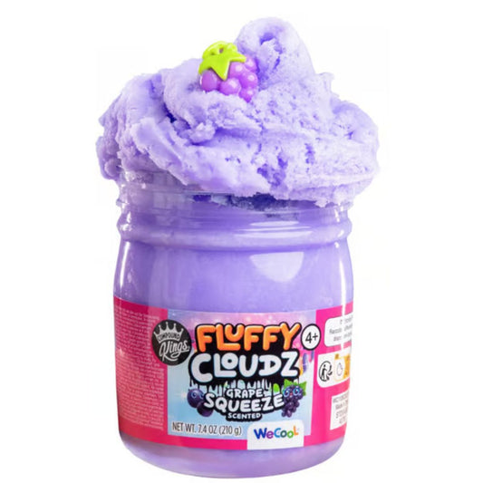 Compound Kings Fluffy Clouds Slime Jar Grape Squeeze Scented