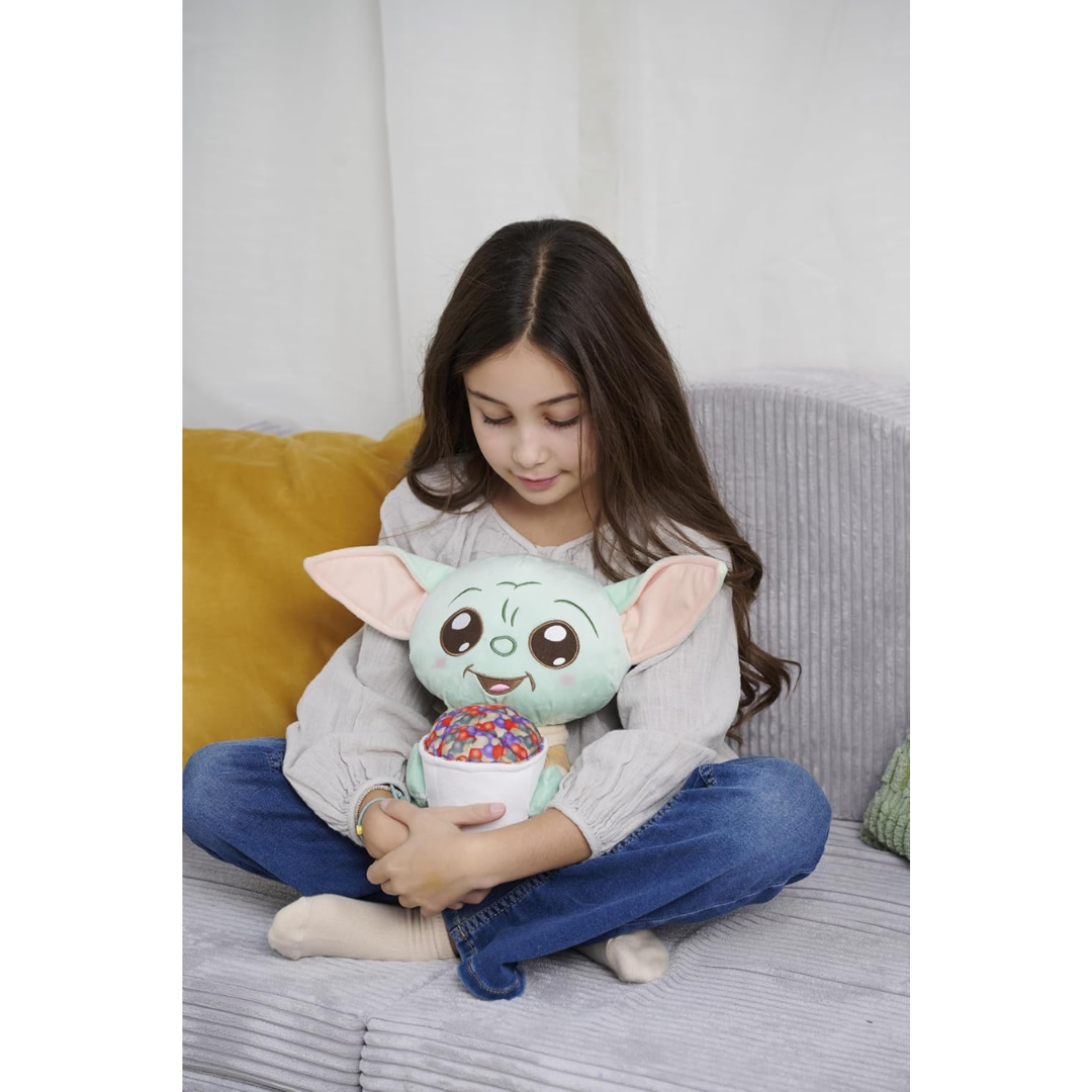Star Wars Grogu With Food Pot Plush