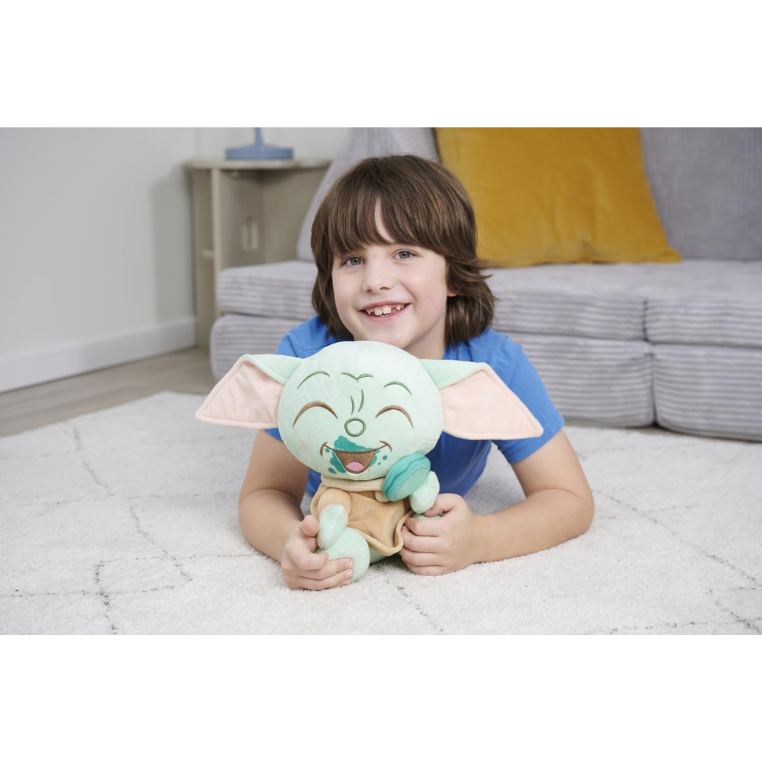 Star Wars Grogu With Snack Plush
