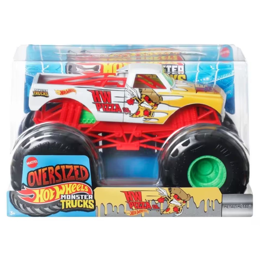Hot Wheels Monster Trucks Oversized HW Pizza Co.