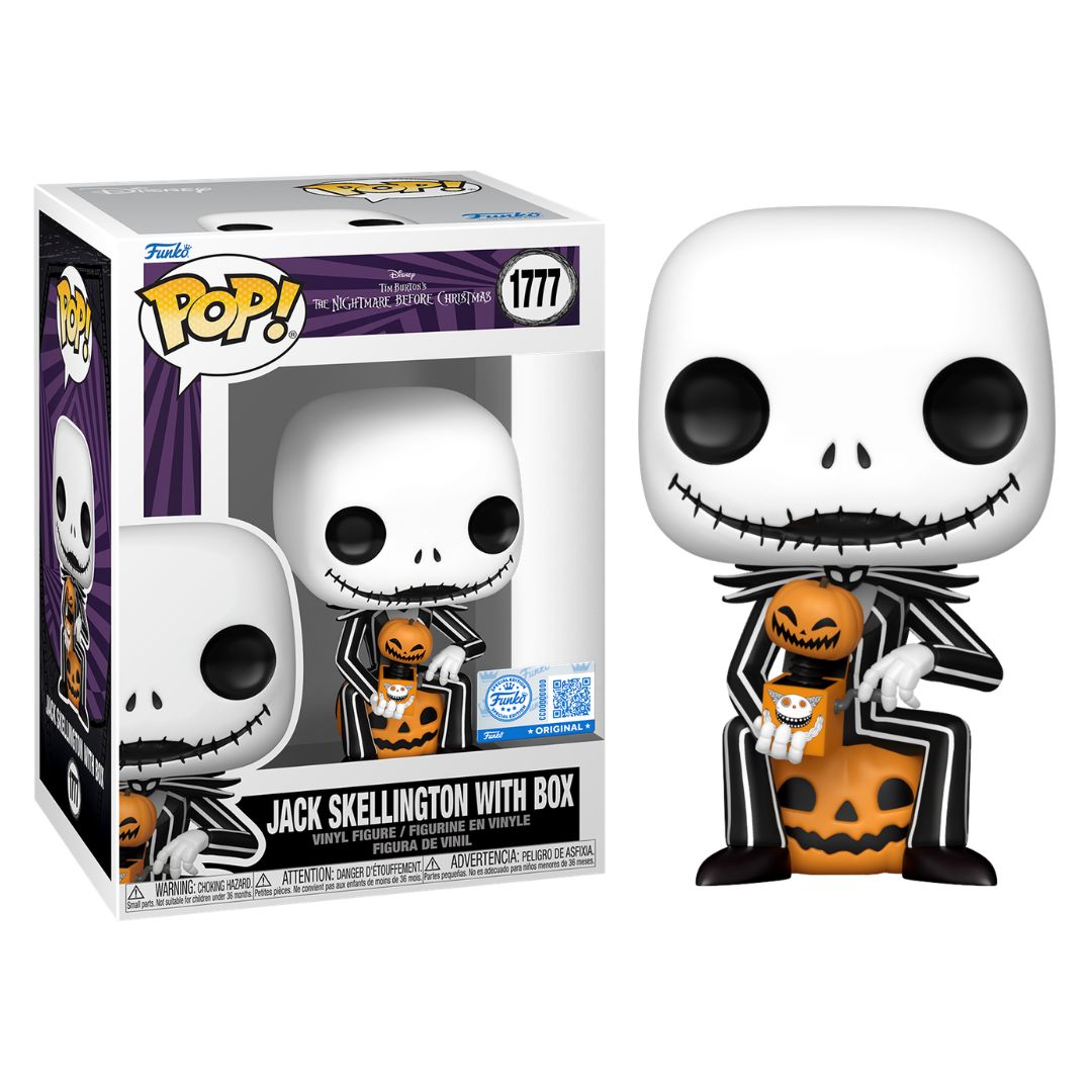 Pop! Vinyl - Disney Nightmare Before Christmas - Jack Skellington with Box 1777