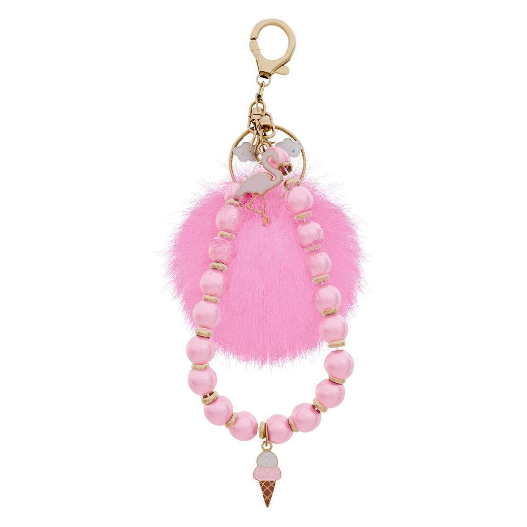 My Vibe Bag Charm - Blush Glow
