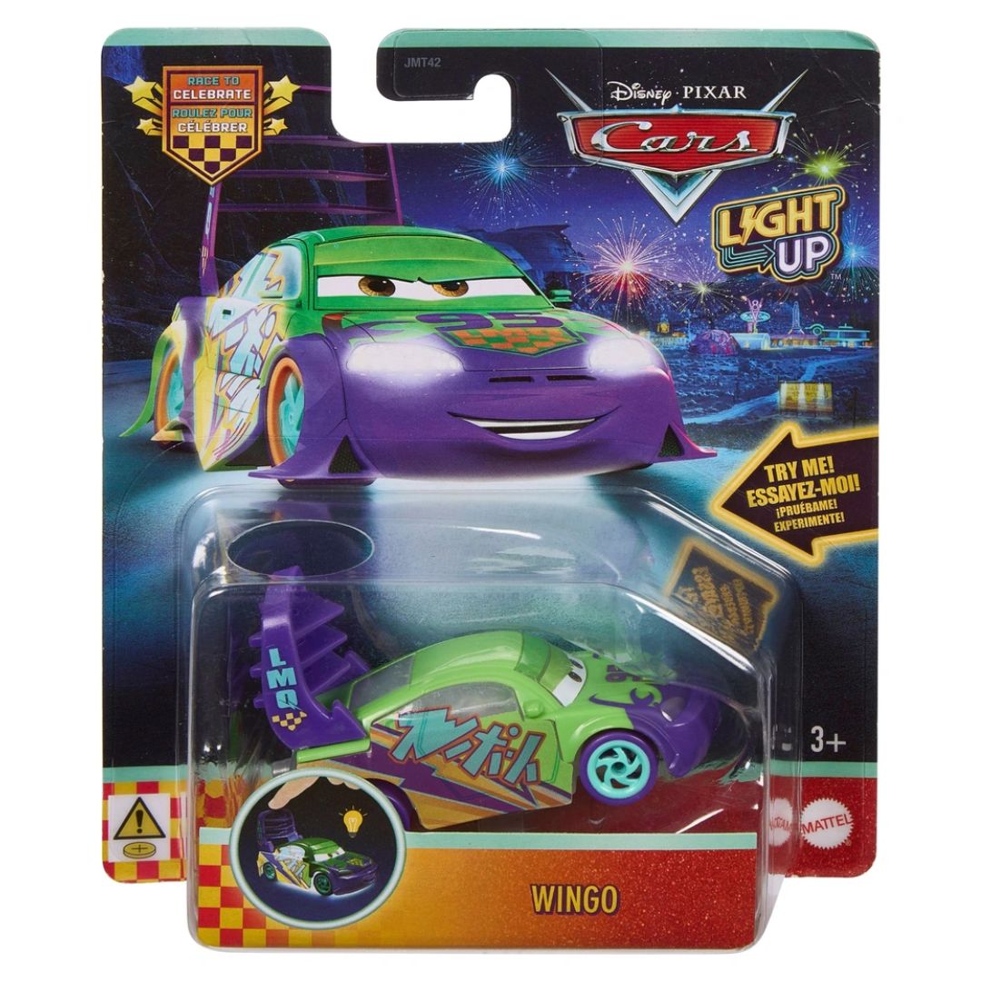 Disney Pixar Cars 1:55 Race To Celebrate Light-Up - Wingo