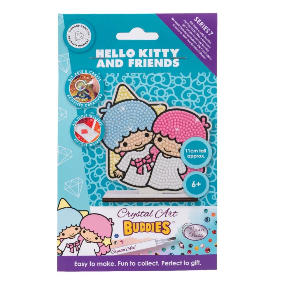 Crystal Art Buddies Series 7 Hello Kitty & Friends - Little Twin Stars