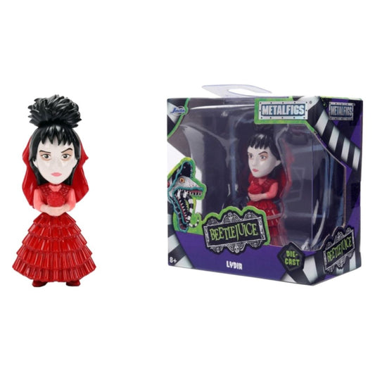 Jada 2.5 Inch Metalfigs Beetlejuice Lydia Wedding Dress