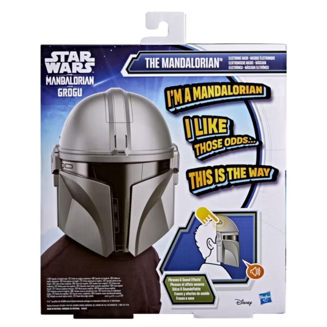 Star Wars The Mandalorian And Grogu Electronic Mandalorian Mask