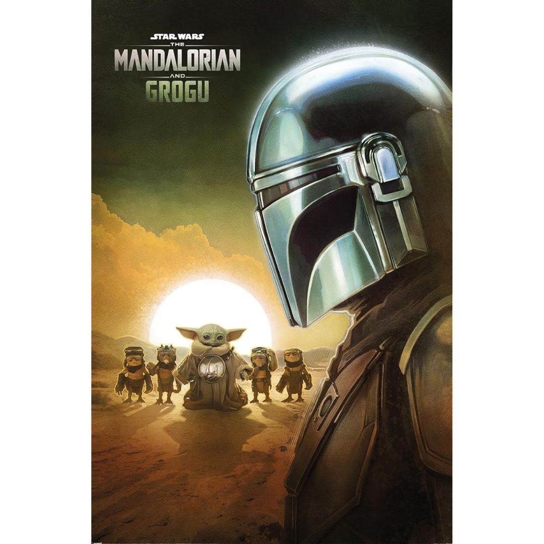 Maxi Posters - The Mandalorian & Grogu (Sunset)