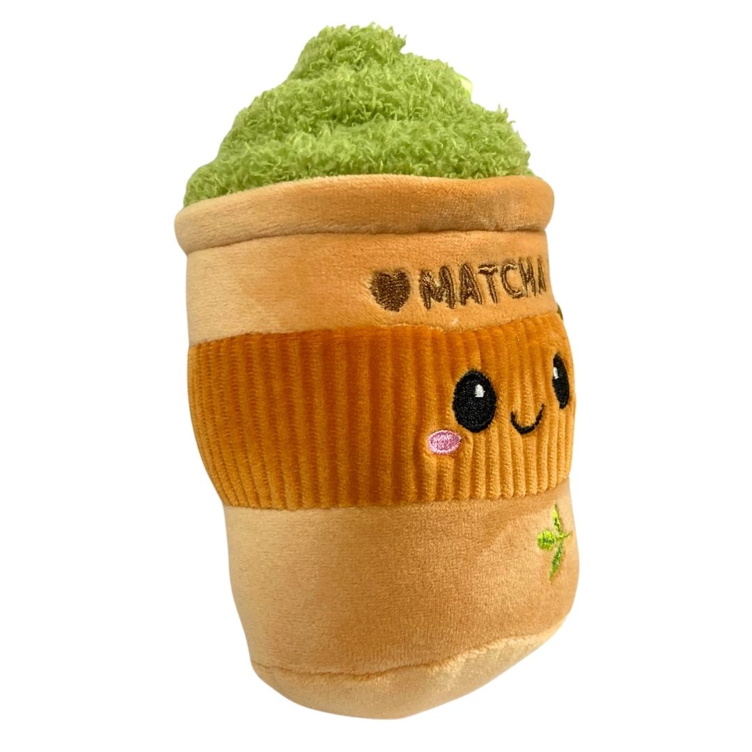 Mochi Pop Matcha Tea Plush Orange