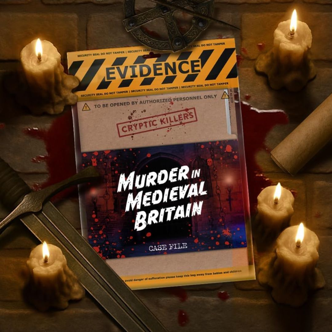 Cryptic Killers Murder in Medieval Britain Unsolved Murder Mystery Game