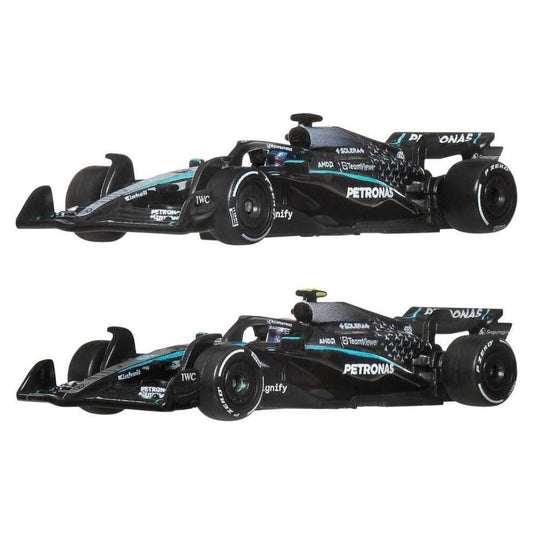 Hot Wheels Premium 2025 Formula 1 Mercedes-AMG Team 2-Pack