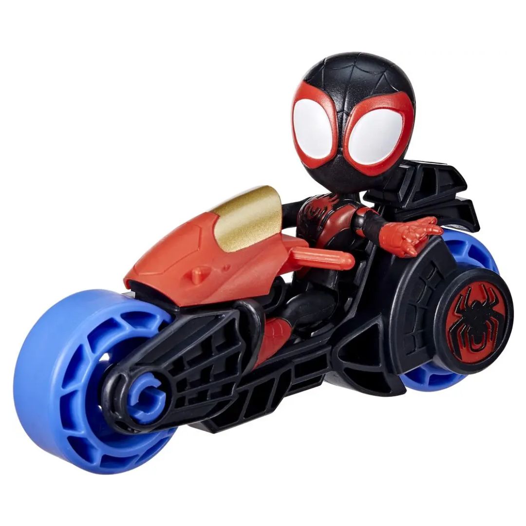 Marvel Spidey And His Amazing Friends Motorcycle Miles Morales