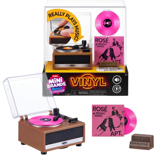 Mini Brands Really Works Vinyl Playset