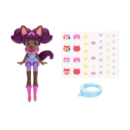 Ring Queens Wearable Mini Doll Ring Miss Meow