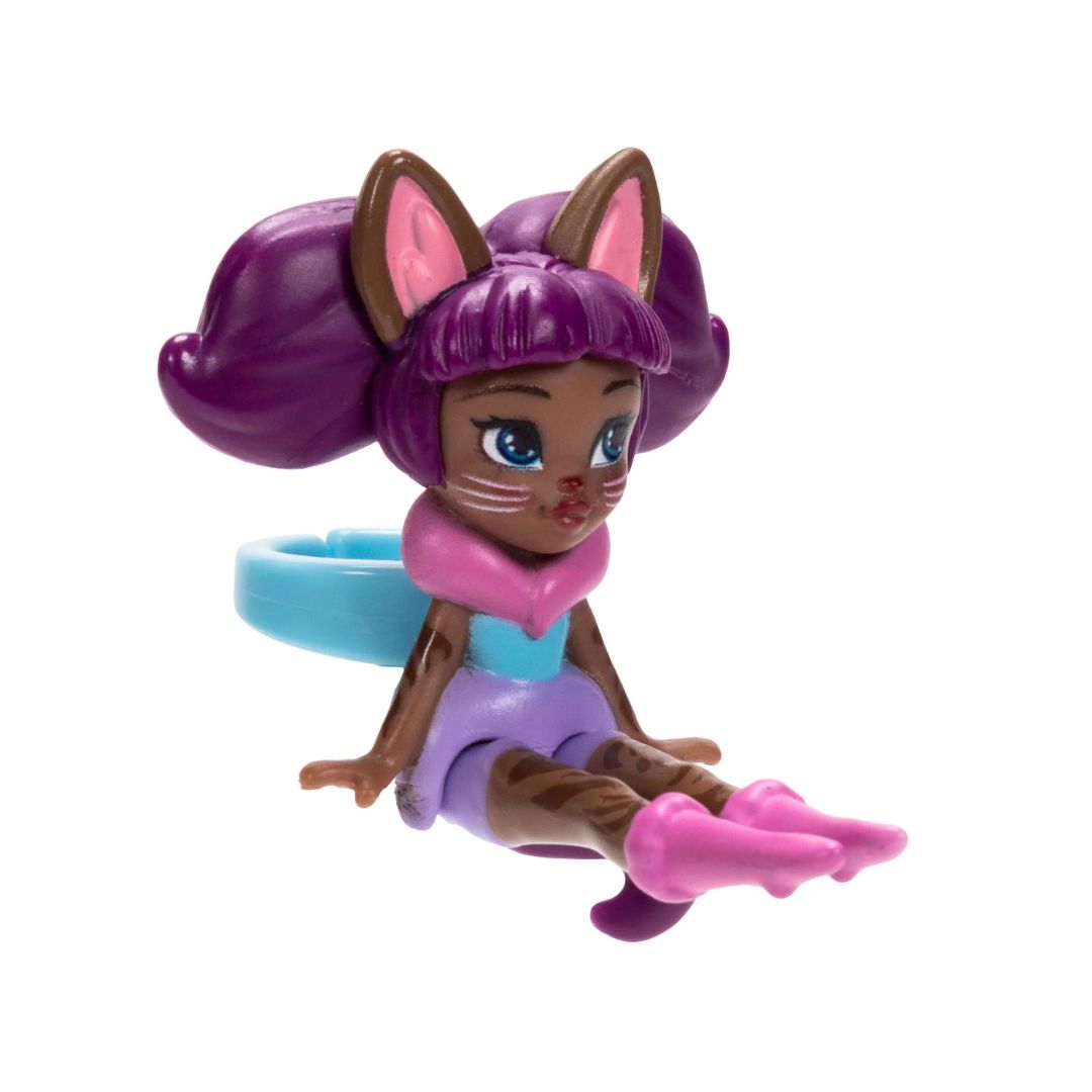 Ring Queens Wearable Mini Doll Ring Miss Meow