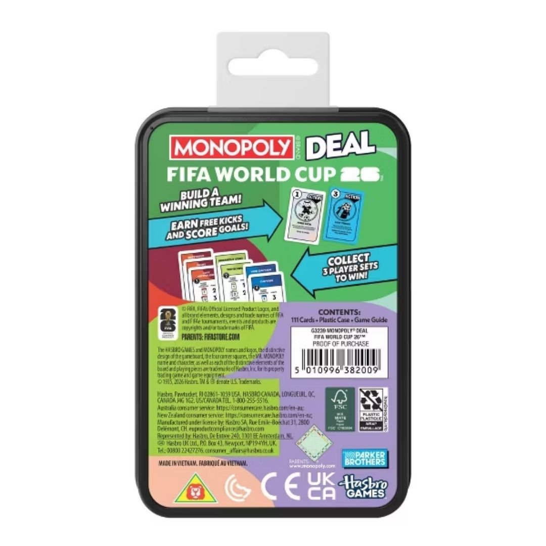 Monopoly Deal Fifa World Cup 26
