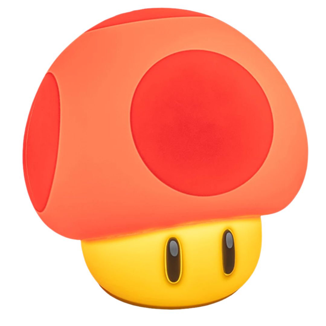 Nintendo Super Mushroom SquishyGlo Silicone Desk Lamp