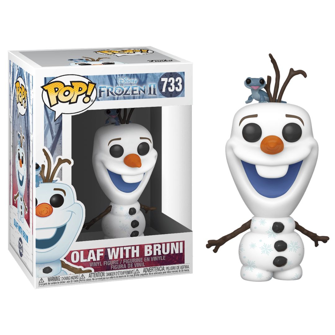Pop! Vinyl - Disney Frozen 2 - Olaf with Bruni 733