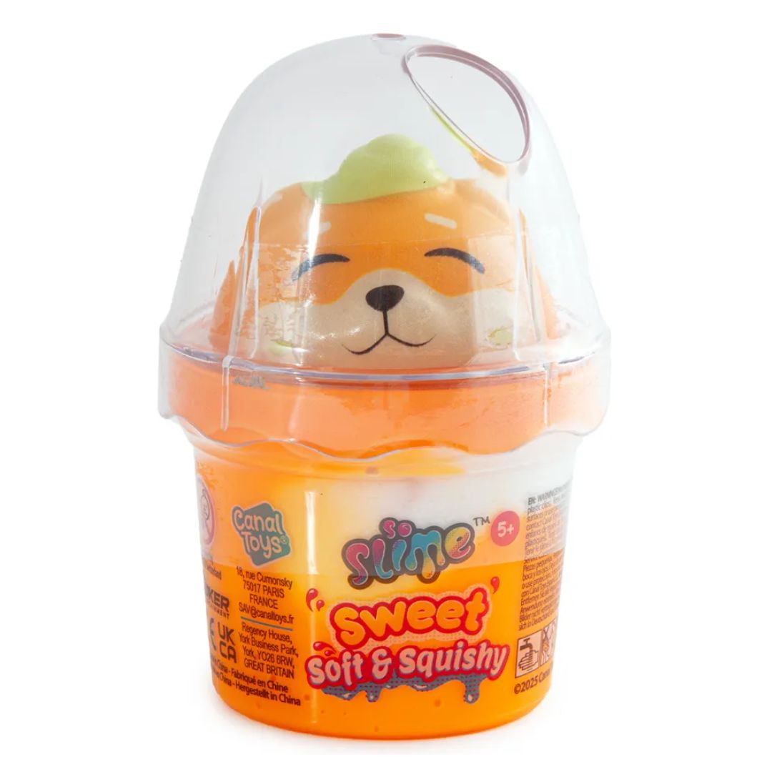 So Slime Sweet Soft & Squishy Pot Orange